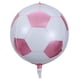 thumbnail image 1 of Realmax - Globo 4D Diseño Balón de Fútbol (Rosa, Blanco), 1 of 2