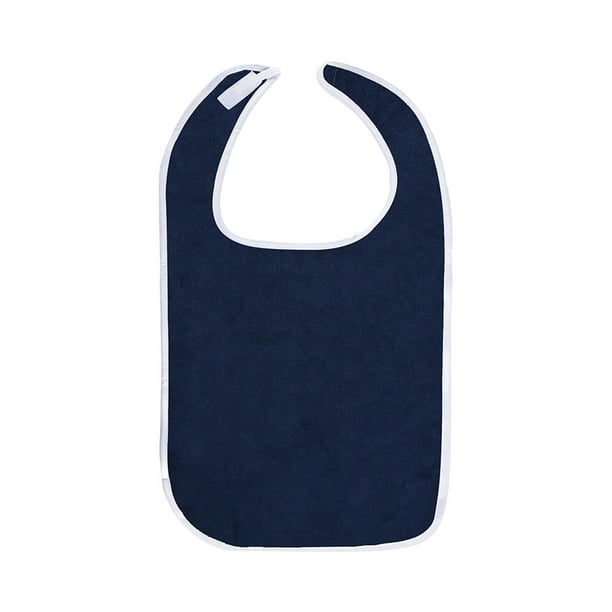 Sofa Vama Ropa de Cama Baberos ajustables para adultos, hombres y mujeres, lavables, para comer, para personas mayores y discapacitadas. for Navideño