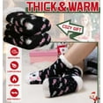 thumbnail image 3 of Kids Girls Slipper Fuzzy Socks Soft Warm Cozy Animal Anti-Slip Winter Thermal Christmas Indoor Socks, 3 of 6
