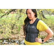 Hyperwear Hyper Vest FIT Adjustable Weighted Vest for Women – 10 lbs, Comfortable & Secure Zipper Fit