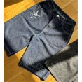 thumbnail image 1 of Pantalones cortos de mezclilla para hombre 2024, pantalones medios de mezclilla fermentados a la moda para primavera y verano, pantalones sueltos informales de tres cuartos, 1 of 5