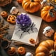 thumbnail image 5 of Decoraciones de Halloween, adornos de Halloween, regalos de Halloween, cristal natural, amatista, grava, cristal blanco, decoración de escritorio, regalo de Halloween, araña de cristal único de plásti, 5 of 6