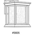 thumbnail image 4 of Progress Lighting Endicott 1-Light Outdoor Wall Lantern, Textured Black, Linen Glass Shade, 4 of 5