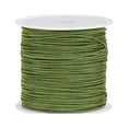 thumbnail image 1 of Unique Bargains Nylon Cord DIY Making Satin String Craft Wire with Plastic Spool 147ft, Army Green, 1 of 1