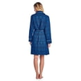 thumbnail image 3 of Ashford & Brooks Women's Sweater Fleece Printed Lounge Robe, 3 of 4
