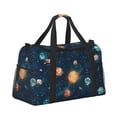 thumbnail image 2 of Hirioo Solar System And Planets Hand Travel Bag for Men Women,Durable and Spacious Travel Bag with Multiple Pockets for Work, Travel, Weekend Getaways, 2 of 8