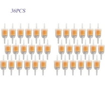 LABLT 36Pcs 1/4" x 5/16" Universal Fuel Filter Gas Inline for Kawasaki Kohler Briggs