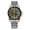AD2050 Green, variant on ADDIES Women's GMT Watch, Swiss Ronda 515-24H Quartz Movement, Dual Time Zone Display, 200M Water Resistant, Stainless Steel Sport Watch, Gift for Her