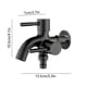 thumbnail image 3 of Grifo de agua de dos controles, 1 entrada y 2 salidas, grifo de acero inoxidable 304 resistente para jardín, exterior, balcón, baño, lavadero, con dos interruptores separados, grifo de metal., 3 of 6
