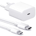 thumbnail image 2 of 20W Fast Charger with Cable, 2-Pack, White, Compatible with iPhone, 2 of 3