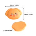thumbnail image 3 of ColoMX 14 Uds. De adornos planos de resina para perro y gato, dijes delicados de dibujos animados con parte posterior plana para funda de teléfono Diy, 3 of 8
