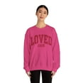 thumbnail image 5 of Loved Mama Sweatshirt, Mama Retro Valentine's Day Sweatshirt, Mom Gifts, 5 of 5