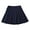 Navy Blue, variant on Manyakai Kids Girls Flared Pleated A-line School Uniform Skirts Skater Mini Skirt Skirts Scooter Black 120