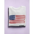 thumbnail image 3 of Independence Day Usa Flag Sweatshirt Women -Image by Shutterstock, Female 5X-Large, 3 of 4