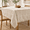 Light Brown-102" x 55" (Rectangular), variant on Tablecloths Waterproof Table Cloth Linens Wrinkle Free Anti-fading Rustic Cover Decoration For Kitchen Dinningmas(rectangle/55''x