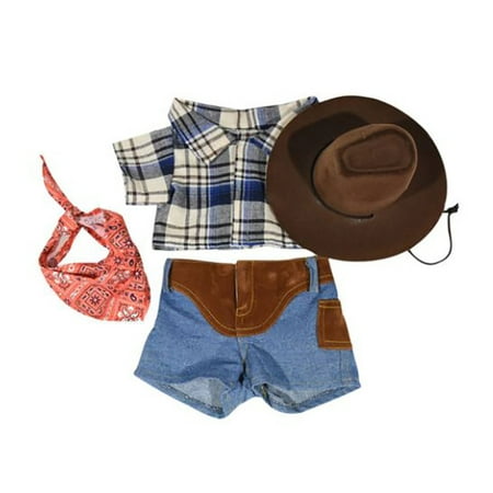 Cowboy Outfit Teddy Bear Clothes Outfit Fits Most 14