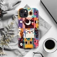 thumbnail image 6 of Funny Cat Pop Art Phone Case, Abstract Colorful Cat Faces, Unique Protective Case for iPhone 17 16 15 14 13 12 11, 6 of 6