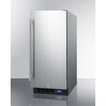 thumbnail image 2 of 15" wide frost-free freezer for built-in or freestanding use, with stainless steel wrapped exterior, lock, and digital thermostat, 2 of 5
