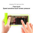 thumbnail image 1 of Bolsa De Teléfono Bolsa de teléfono de TPU que cuelga la caja impermeable del teléfono para la natación de vacaciones (verde), 1 of 5