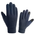 thumbnail image 5 of COMVALUE Winter Gloves Men Women Touch Screen Thermal Polar Fleece Gloves, Warm Gloves for Running Cycling Driving Hiking (Blue, L), 5 of 8