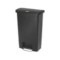 thumbnail image 6 of Rubbermaid Commercial Slim Jim Resin Step-On Container Front Step Style 13 gal Black 1883611, 6 of 17