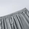 thumbnail image 5 of uublik Mens Pajamas Set Short Sleeve Sleepwear 2 Piece Pj Sets for Men Soft Nightwear with Pockets, Gray, 5 of 7