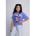 thumbnail image 2 of Monster High Clawdeen Wolf Draculaura Frankie Stein Boxy T-Shirt Toddler to Big Kid, 2 of 4