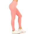 thumbnail image 2 of Women's Casual Tie Dye and Solid Color Elastic Band Waist Active Leggings Pants S-3XL, 2 of 5