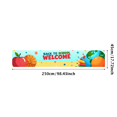 thumbnail image 3 of Colorful Welcome Back to School Banner with Apple Basketball Pencils Globe Decor Elements, Party Decoration Backdrop for School Events Classroom Decorations Photo Background Supplies, 3 of 4