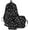 Black White, variant on Coquette bow backpack, cute kawai 3pcs large capacity backpack, with Built-in Organizer beautiful daily backpack