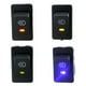 thumbnail image 3 of Interruptor Basculante Antiniebla 12 V 35 A 4 Pines Con LED para Tablero Camión Coche (4 Colores), 3 of 8