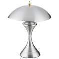 thumbnail image 2 of OK Lighting OK-5106SR 15 Inch Satin Chrome Finish Table Lamp, 2 of 3