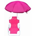 thumbnail image 1 of Chaises de Plage Pliantes pour Enfants avec Parasol, Fauteuil Inclinable de Jardin Multifonctionnel, 1 of 5