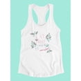 thumbnail image 3 of Eat, Drink And Be Married Racerback Tank Women -Image by Shutterstock, Female Small, 3 of 4