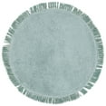 thumbnail image 2 of Safavieh Easy Care Frosina Solid Area Rug, Turquoise, 3' x 3' Round, 2 of 7