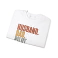 thumbnail image 3 of Pilot Husband Dad Sweatshirt Gifts Crew Neck Shirt Long Sleeve Unisex, 3 of 5