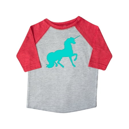 

Inktastic Aqua Unicorn Gift Toddler Boy or Toddler Girl T-Shirt