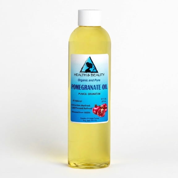 Pomegranate Seed Oil Refined Organic Cold Pressed Natural Fresh 100% Pure 8 oz
