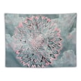 thumbnail image 5 of AWERP  Mandala Tapestry Grey Pink Tapestry Hippie Bohemian Floral Tapestries Wall Hanging for Room Bedroom Painting, 5 of 6