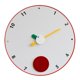 thumbnail image 1 of Reloj de pared silencioso minimalista moderno con pilas, combinable., 1 of 5