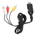 thumbnail image 1 of USB Video Capture Card, Plug and Play  AV To USB Video Capture Card VHS To DVD Compact  for PC, 1 of 8