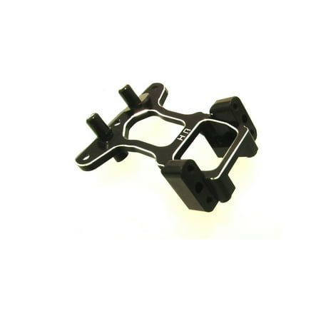 Alum Front Bulkhead - Hot Racing SCT12A01 Aluminum Front Top Plate Bulkhead for Team Associated SC10 B4 T4 HRASCT12A01