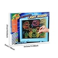 thumbnail image 5 of Brainybites Christmas Gifts for GrandKi+ds,Magic LED Drawing Board for Ki+ds, Toys for Gi+rls Glow in the Dark,Writing Tablet Tod+dler Learning Toy, Art & Craft Kit Xmas Birthday Gift, 5 of 9
