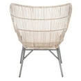 thumbnail image 7 of SAFAVIEH Lenu Rustic Gray/Off-White Side Chairs with Cusion (28.4 in. W x 25.2 in. D x 34.3 in. H), 7 of 7
