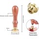 thumbnail image 2 of 1PC Brass Sealing Wax Seal Stamp Removable Wood Handle Bee Pattern 25mm, 2 of 5
