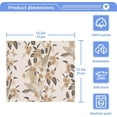 thumbnail image 5 of GZHJMY Vintage Bird Flowers Wash Cloth Set of 6, 12 x 12 Inch Cotton Baby Washcloths Absorbent and Super Soft Feel Fingertip Towel Face Towels for Bathroom, Gym, Spa, 5 of 7