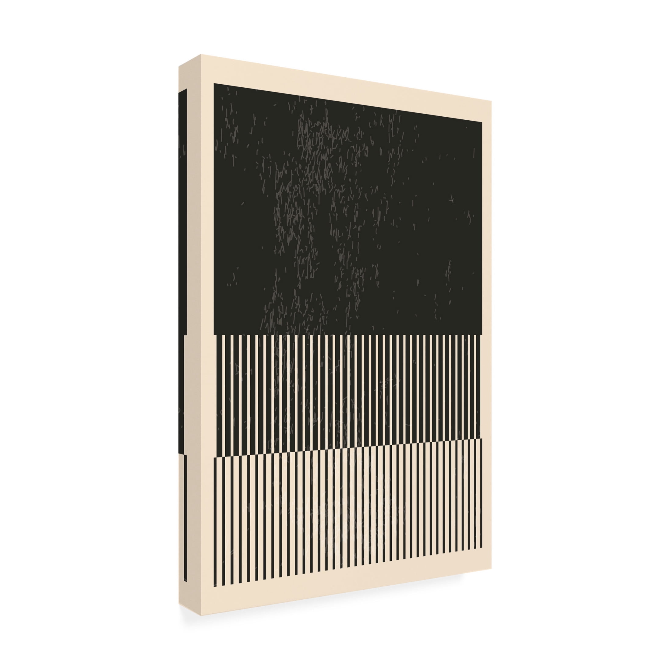 Trademark Fine Art jay stanley Black and White Minimal Series 3 Canvas Wall Art