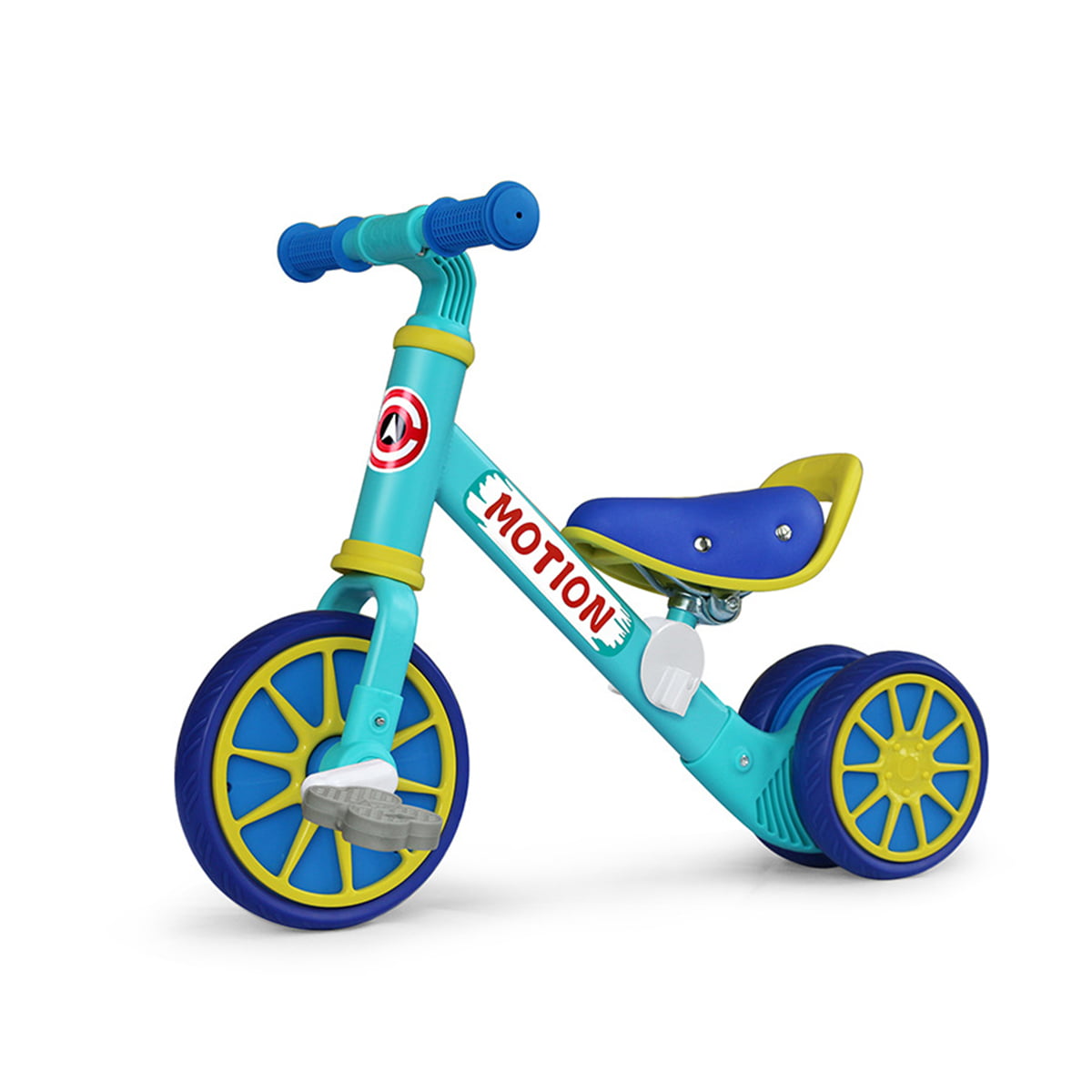 Kids Balance Bike Walker No Pedal Child Training Bicycle Toy w/ Adjustable Seat 