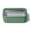 Sage, variant on Caraway Glass Food Storage - 6.6 Cup Glass Container - Ceramic Coated Food Container - Non Stick Lunch Box Container with Lids - Dishwasher, Oven, & Microwave Safe - Sage