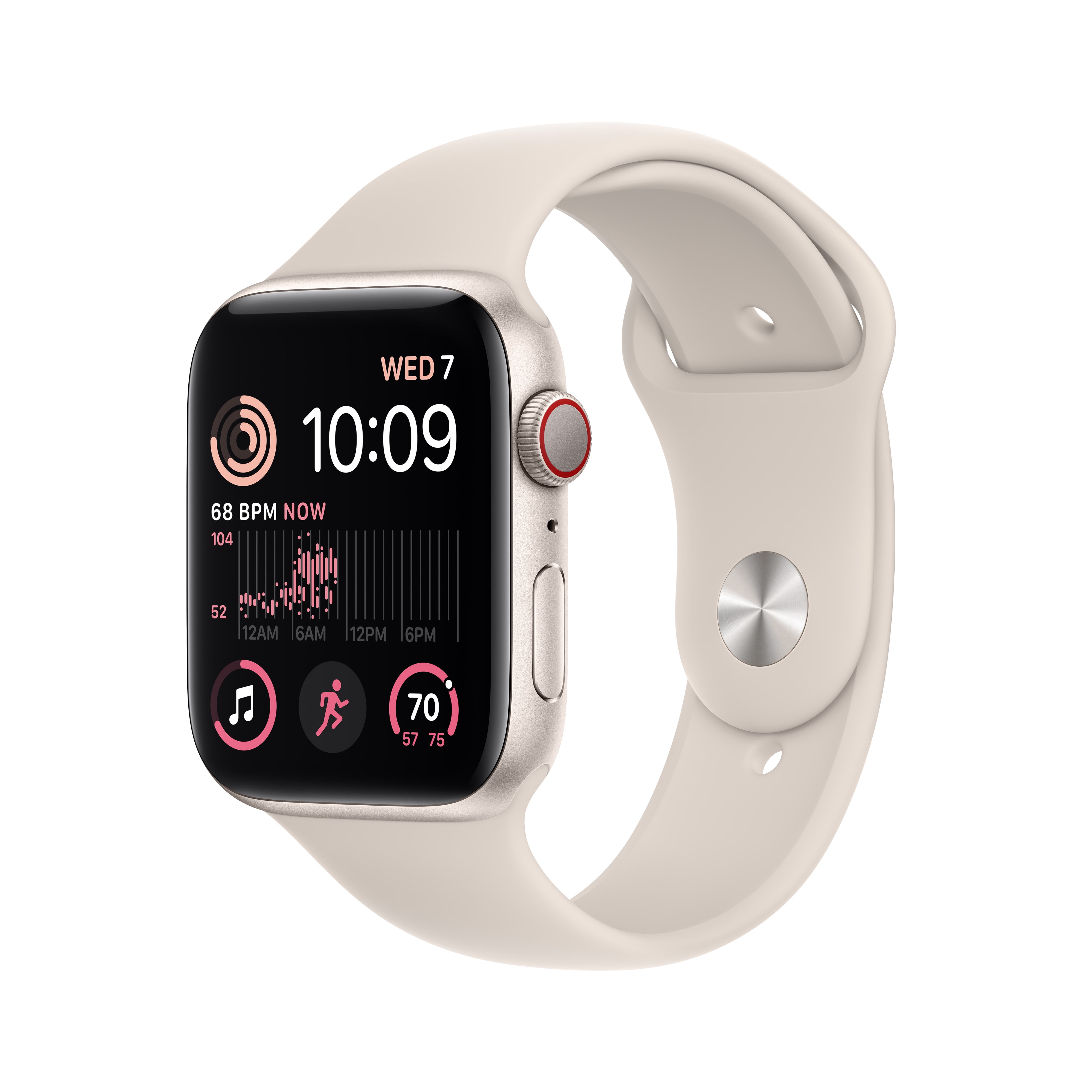 GM790 Apple Watch SE GPS+Cellular 44mm A2356 ケイラック朝霞田島店 Apple Watch SE GPS + Cellular (2024) 44mm Midnight Aluminum Case